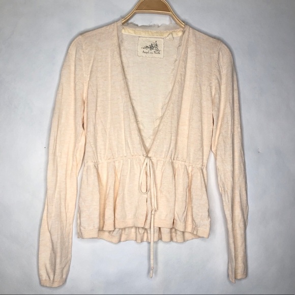 Angel of the North Tie String closure Women's Cardigan - Size Medium - Picture 9 of 9